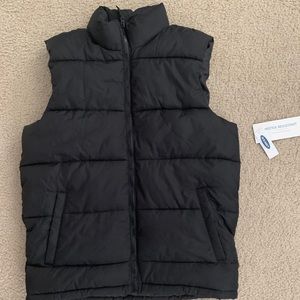 Old Navy water resistant black puffer jacket(mens)